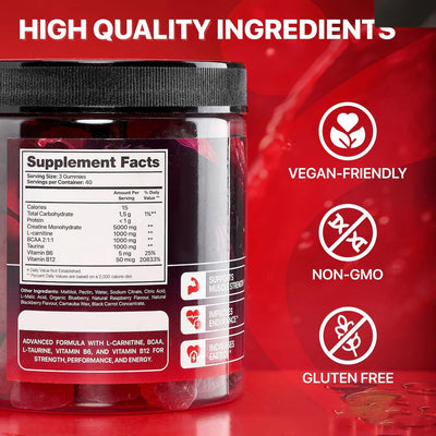 AlphaBoost Creatine Gummies
