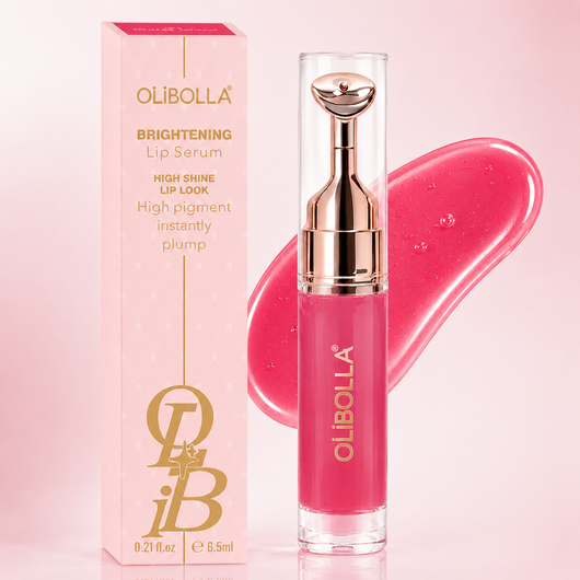 💋 OLIBOLLA® Brightening Lip Serum | Glass Shine & Deep Hydration