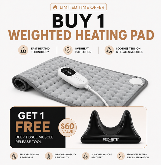 Weighted Heated Pad™ + FREE GIFT🎁, Muscle Release Tool