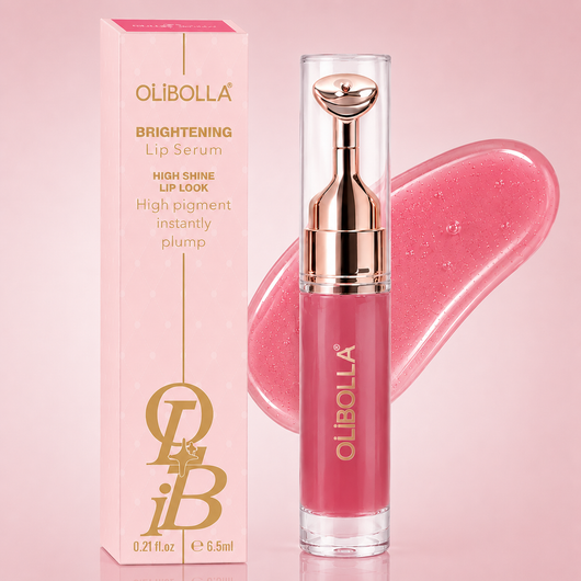 💋 OLIBOLLA® Brightening Lip Serum | Glass Shine & Deep Hydration
