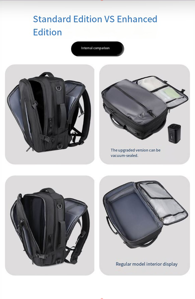 PackMore Pro™ Vacuum Travel Backpack